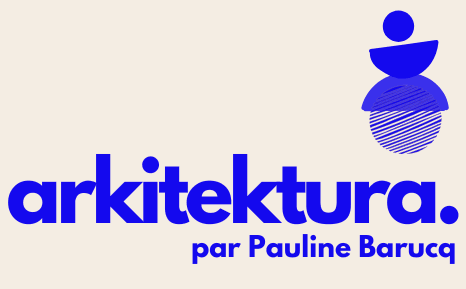 Logo de Arkitektura par Pauline Barucq - Facilitatrice de projets pour architectes et maîtres d'œuvre à La Rochelle et environs